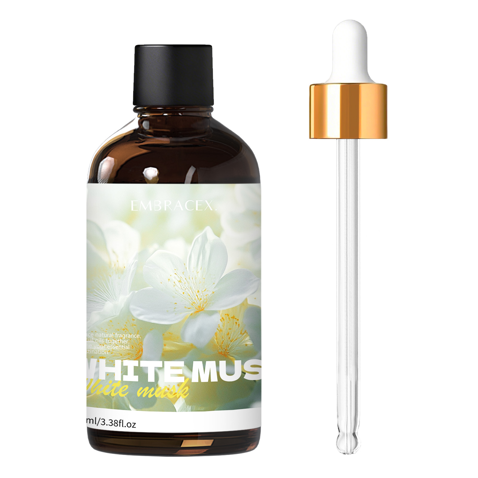Candle Making Supplies Fragrance Oils - 100ml White Musk Natural Plant Essential