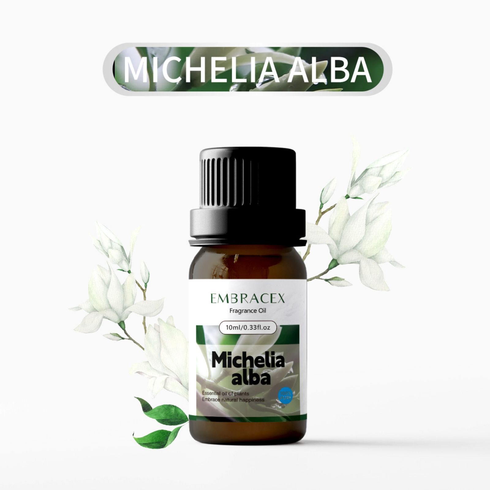 Candle Making Supplies Fragrance Oils - 10ml Michelia alba essential Oil Floral