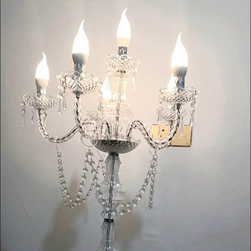 Candle Supplies Free Shipping - Modern Luxury Candle Lamps Wedding Centerpieces
