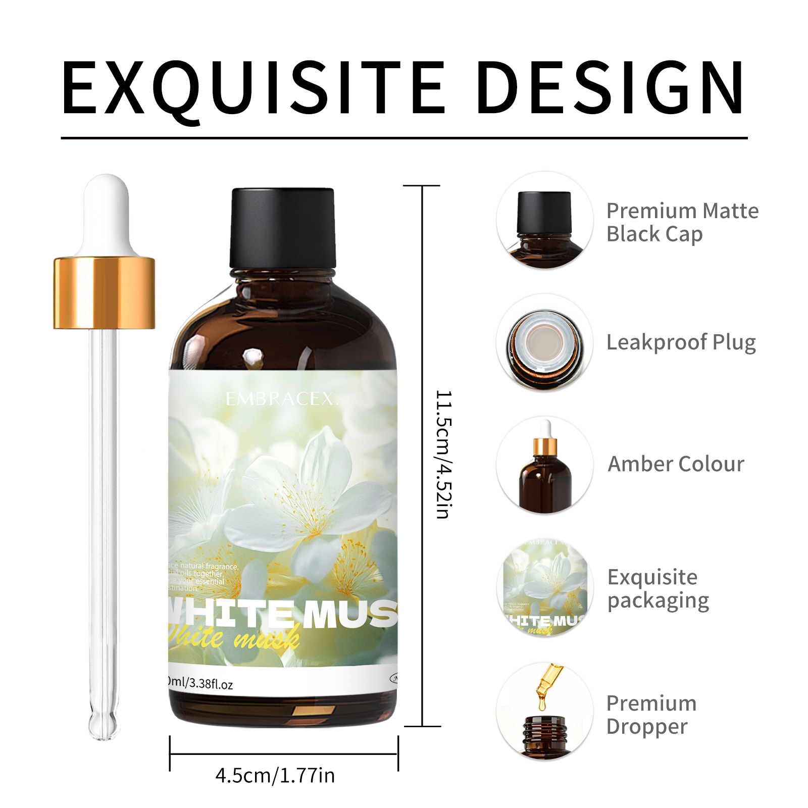 100ml White Musk Natural Plant - Candle Making Supplies Fragrance Oils ulasan dan harga