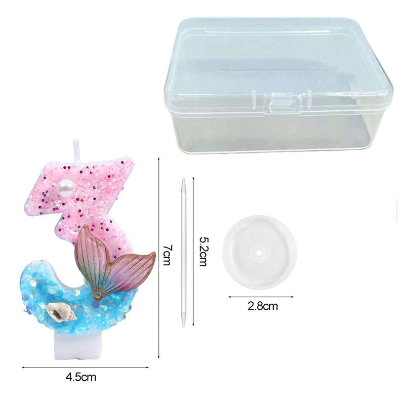 Gradient Blue Shell Pearl Crea - Candle Supplies Free Shipping ulasan dan harga