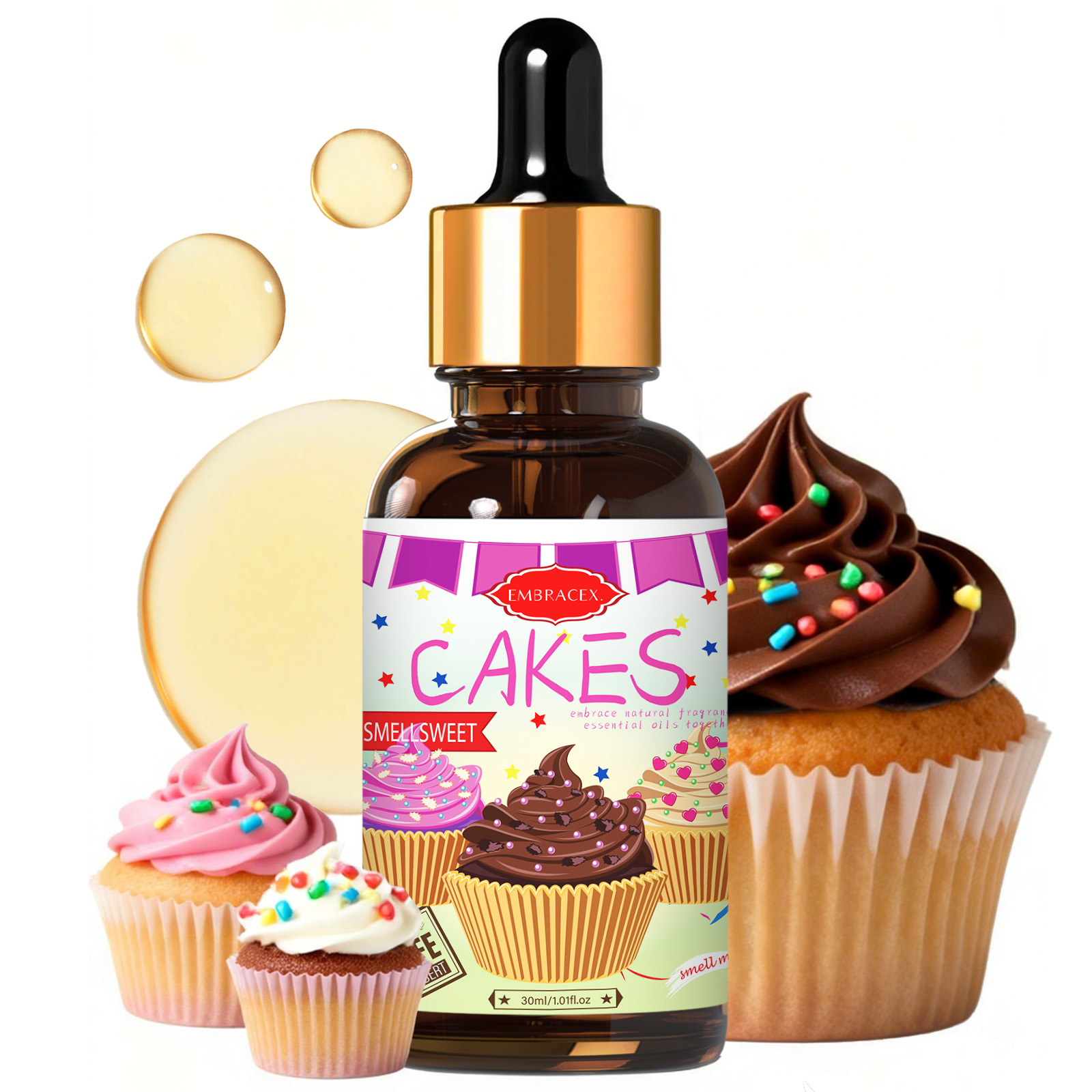 30ml Cakes Essential Oil Car S - Candle Making Supplies Fragrance Oils ulasan dan harga