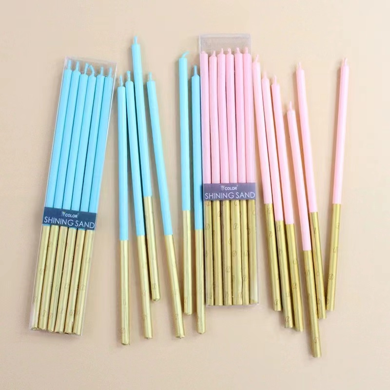 6pcs Long Birthday Candle Cake - Luxury Candle Supplies Usa ulasan dan harga