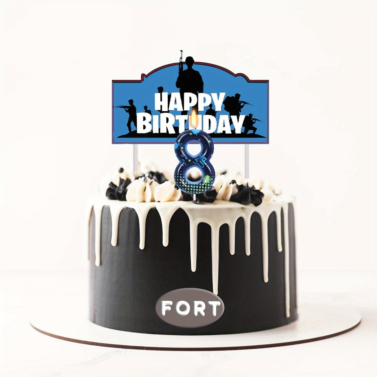 Blue Game Boy 0-9 Birthday Can - Candle Supplies Free Shipping ulasan dan harga