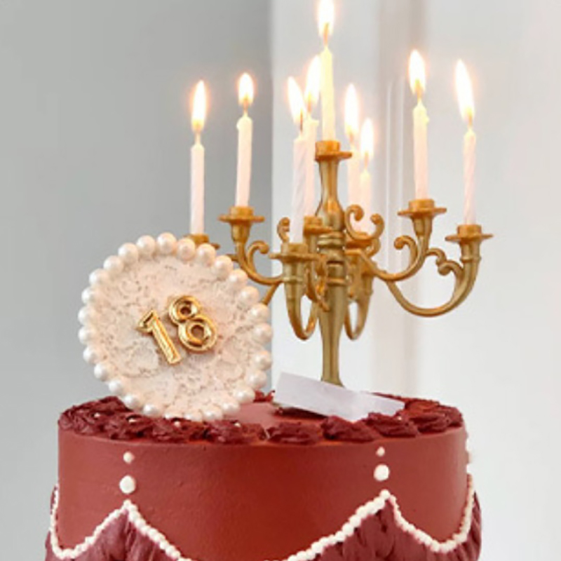 Cake Decoration Candlestick Ca - Luxury Candle Supplies Usa ulasan dan harga