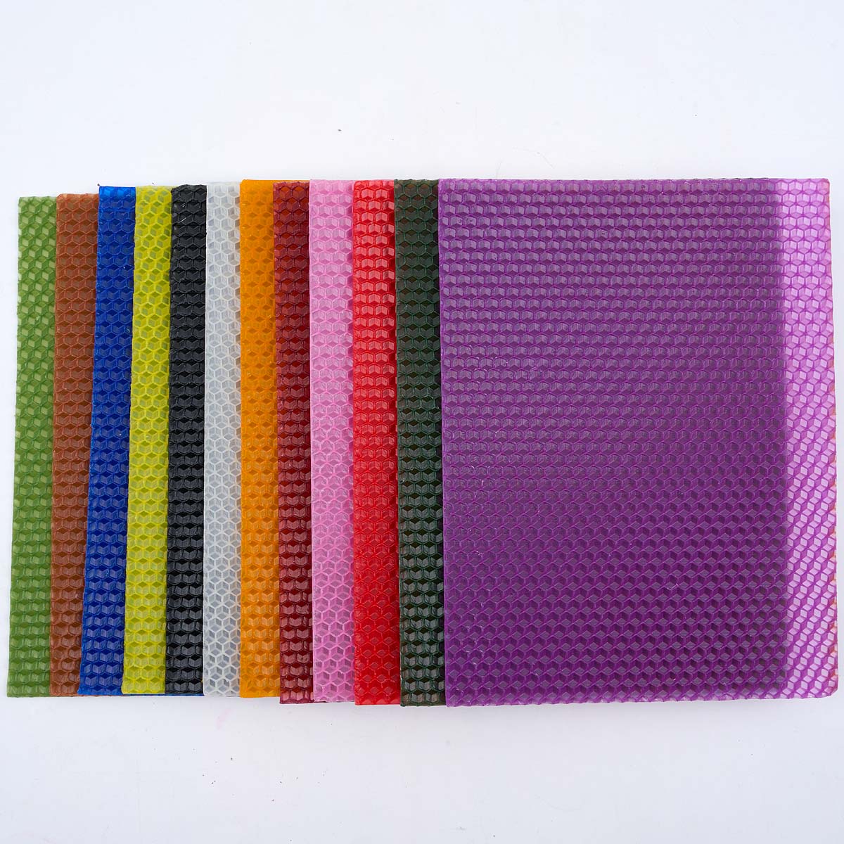 6Pcs 12Colors Colored Beeswax  - Beeswax Sheet Roll ulasan dan harga