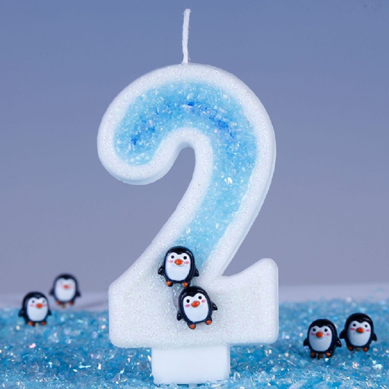 Blue Children's Birthday Candl - Luxury Candle Supplies Usa ulasan dan harga