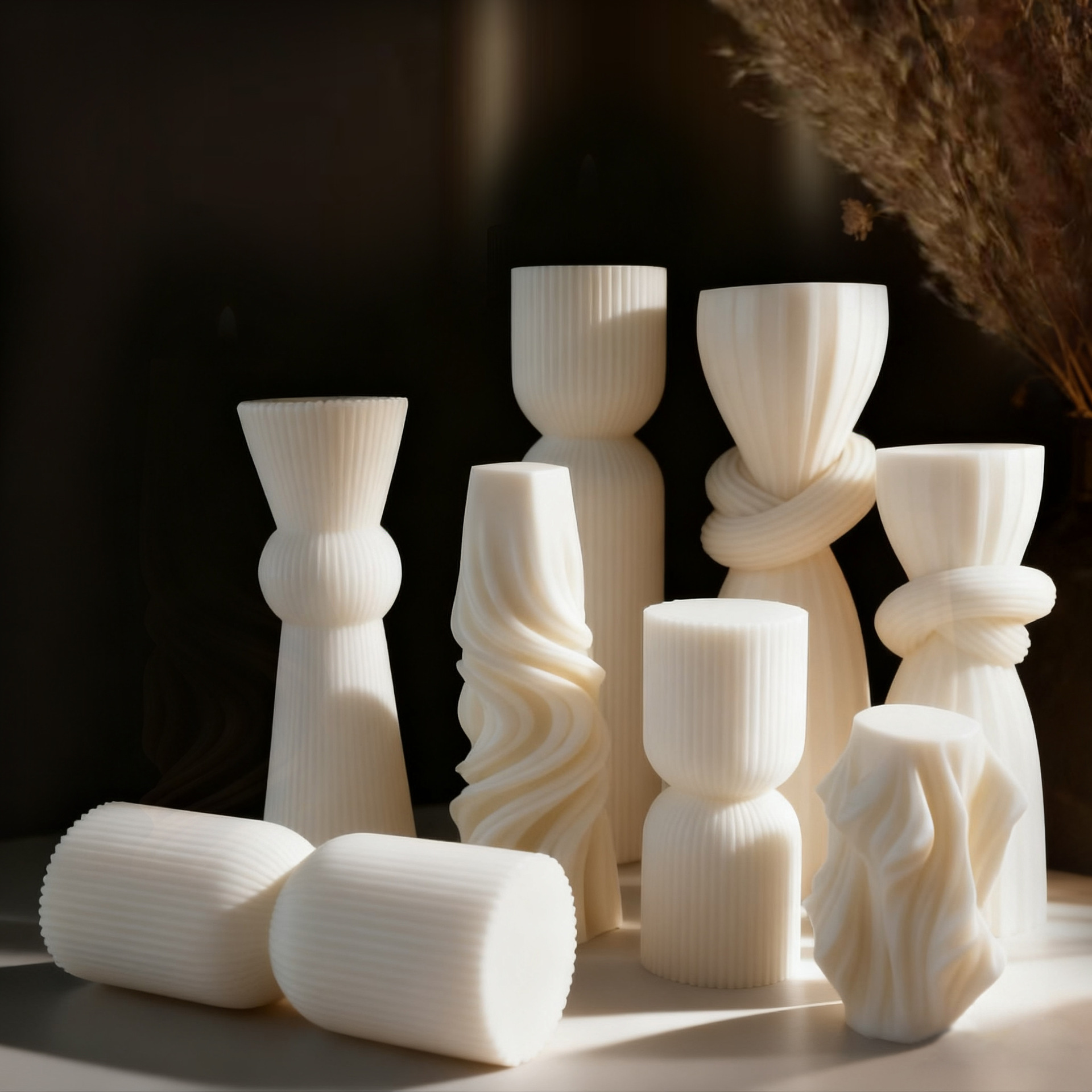 Nordic Minimalist White Scente - Candle Supplies Free Shipping ulasan dan harga