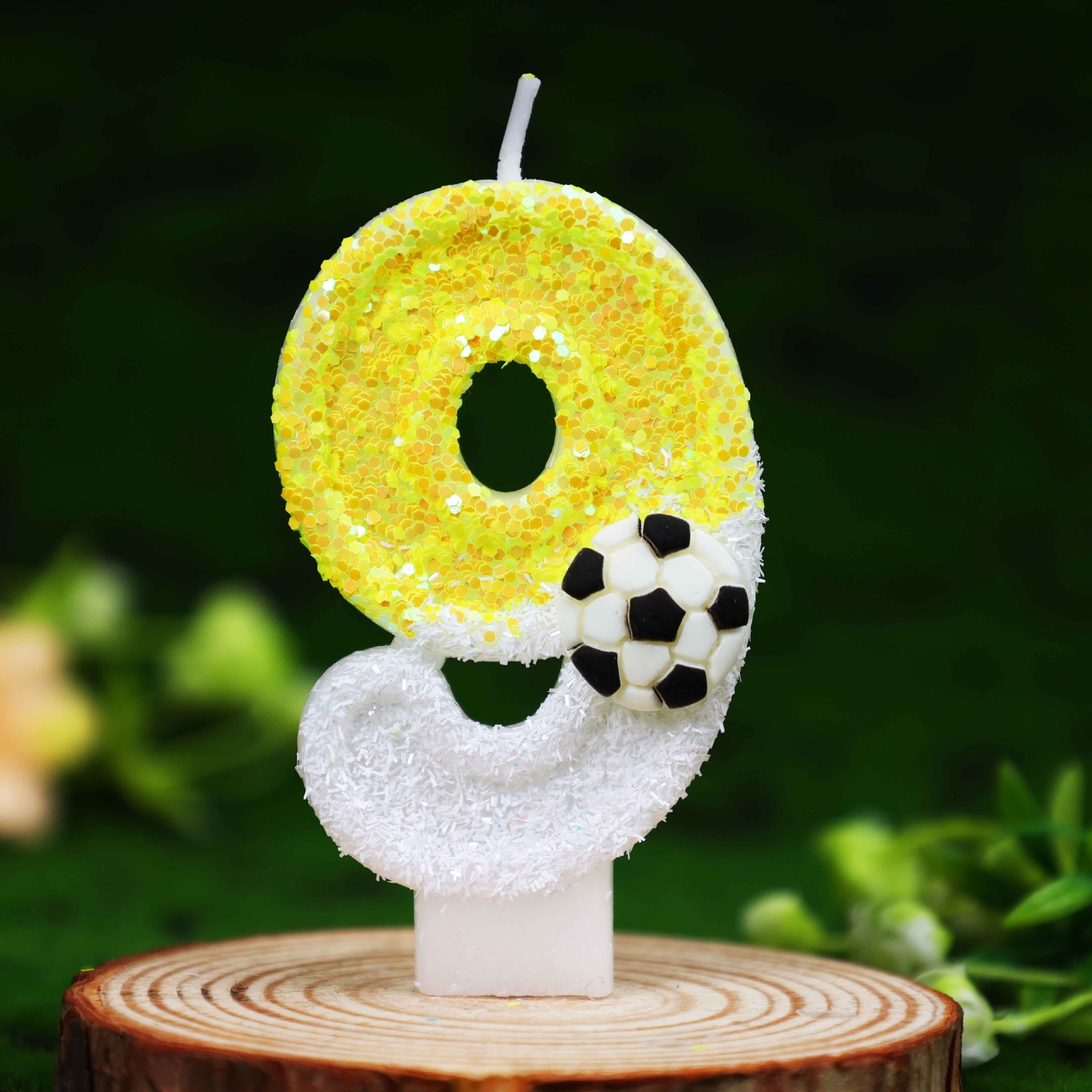 Yellow White Sequins Sports Fo - Candle Supplies Free Shipping ulasan dan harga