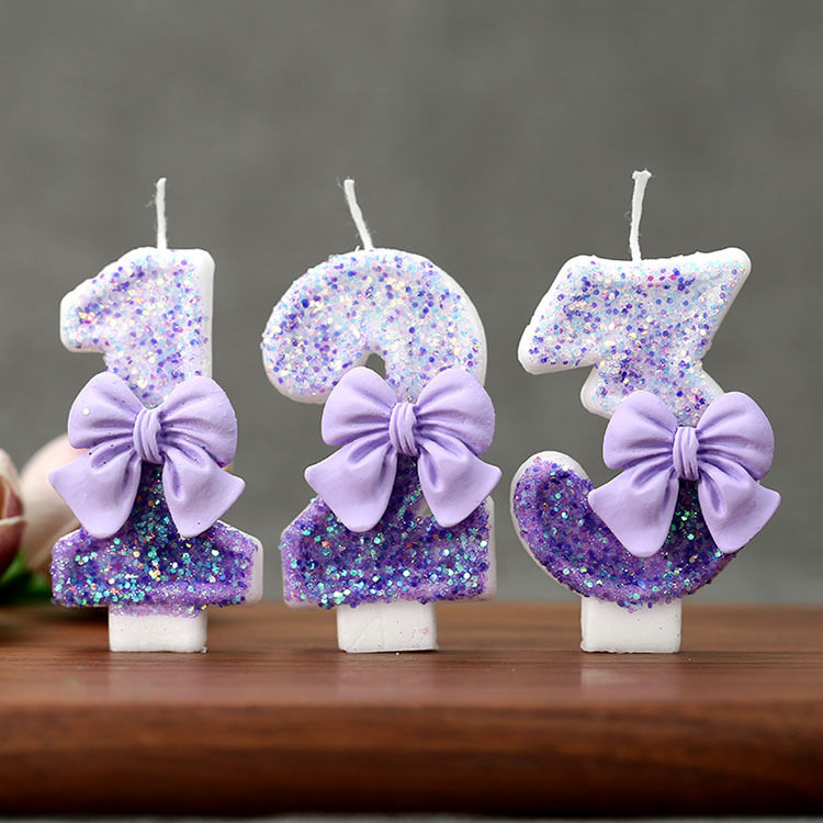 Creative Glitter Gradual Purpl - Candle Supplies Free Shipping ulasan dan harga