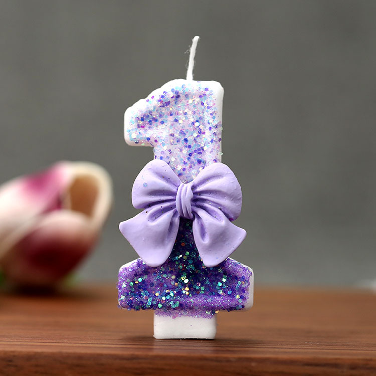Creative Glitter Gradual Purpl - Candle Supplies Free Shipping ulasan dan harga