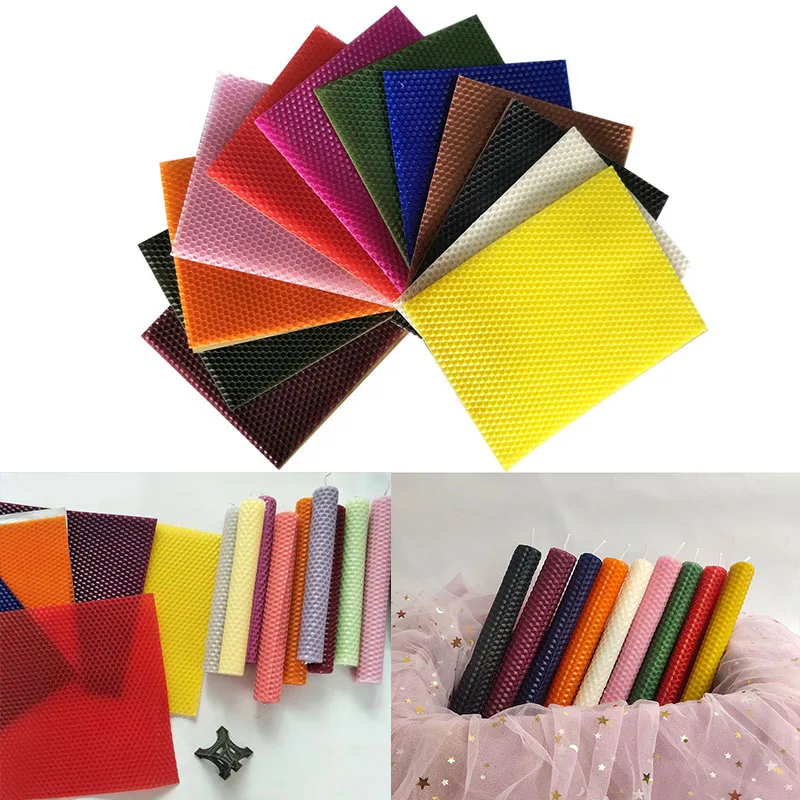 12pcs/set 15*20CM Beeswax Shee - Beeswax Sheet Roll ulasan dan harga