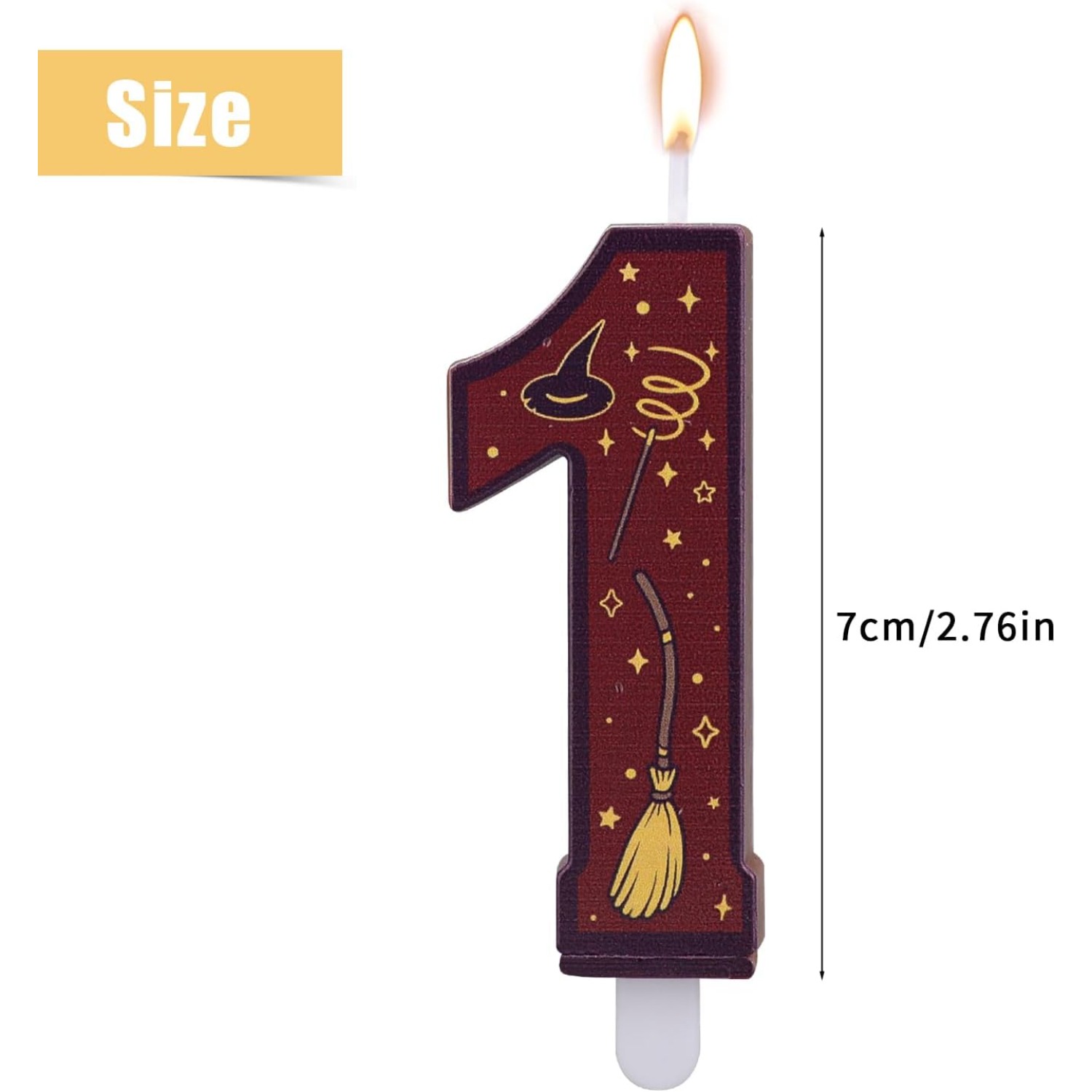 1 Set Number 0-9 Magical Theme - Candle Supplies Free Shipping ulasan dan harga