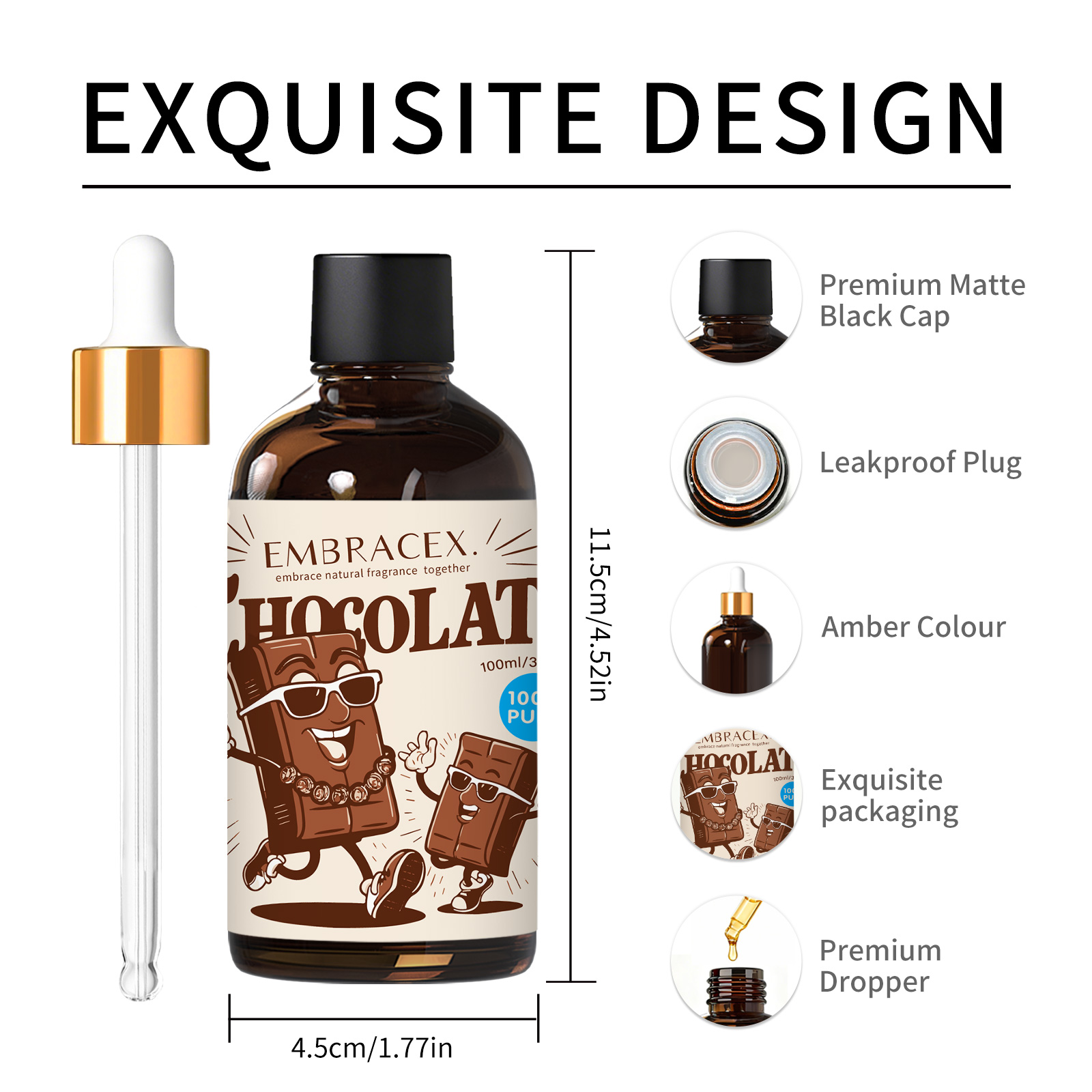 100ml Chocolate Essential Oil  - Candle Making Supplies Fragrance Oils ulasan dan harga