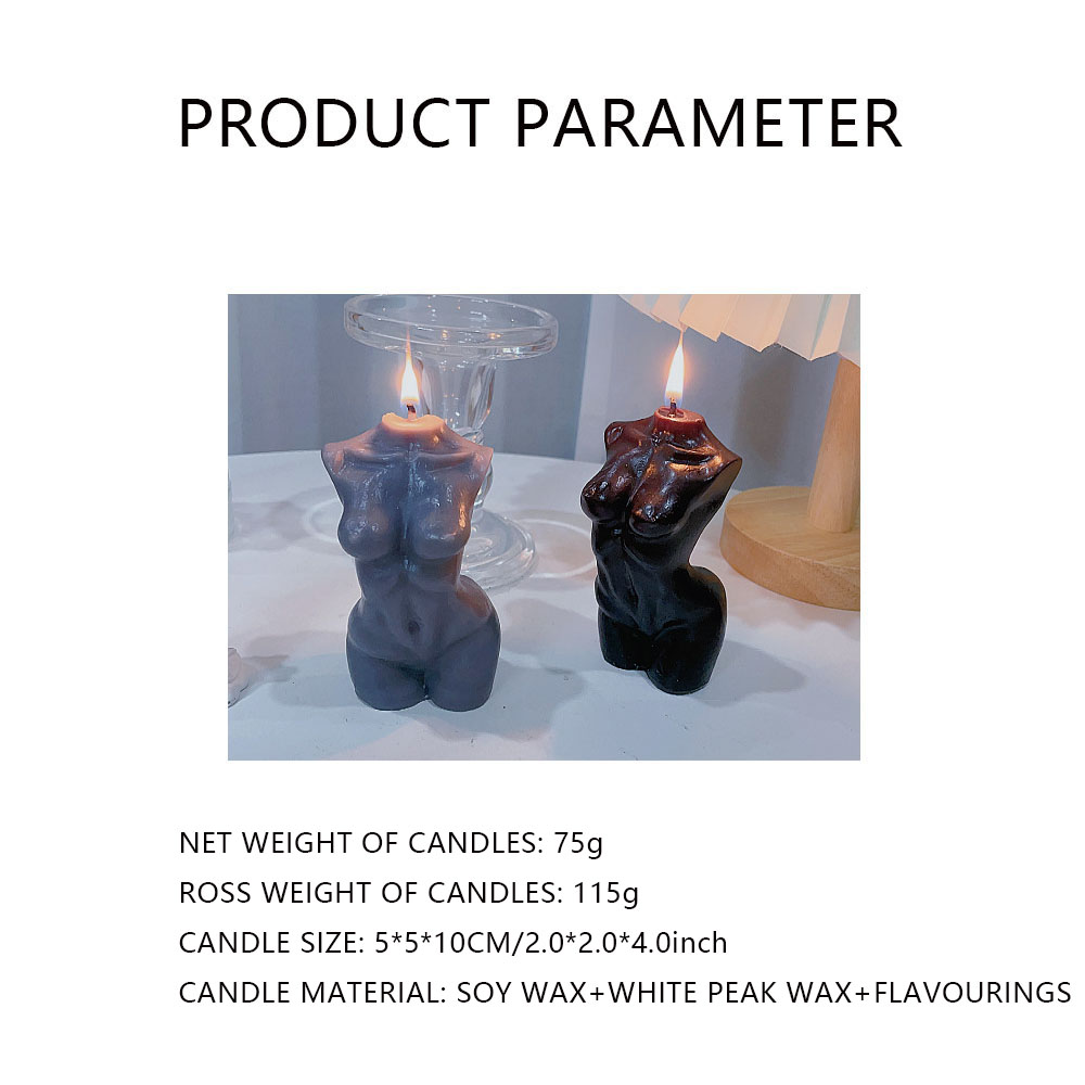 Female Torso Body Shape Scente - Candle Supplies Free Shipping ulasan dan harga