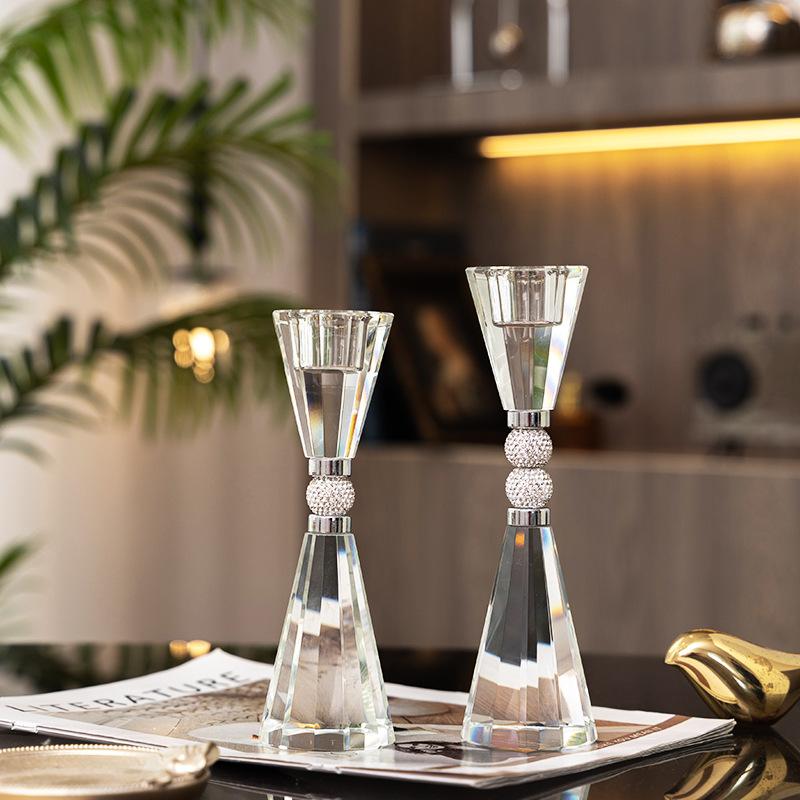 Crystal glass candle holder su - Luxury Candle Supplies Usa ulasan dan harga