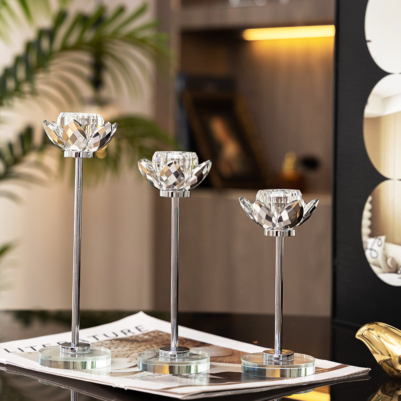 Crystal glass candle holder su - Luxury Candle Supplies Usa ulasan dan harga