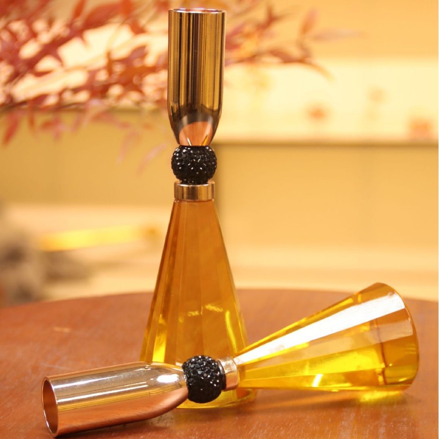 Crystal glass candle holder su - Luxury Candle Supplies Usa ulasan dan harga