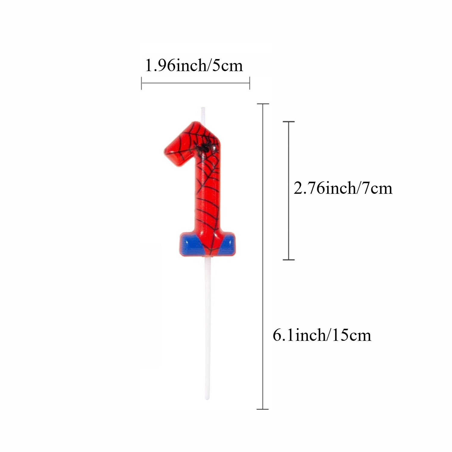 Spider Party 0-9 Birthday Cand - Candle Supplies Free Shipping ulasan dan harga