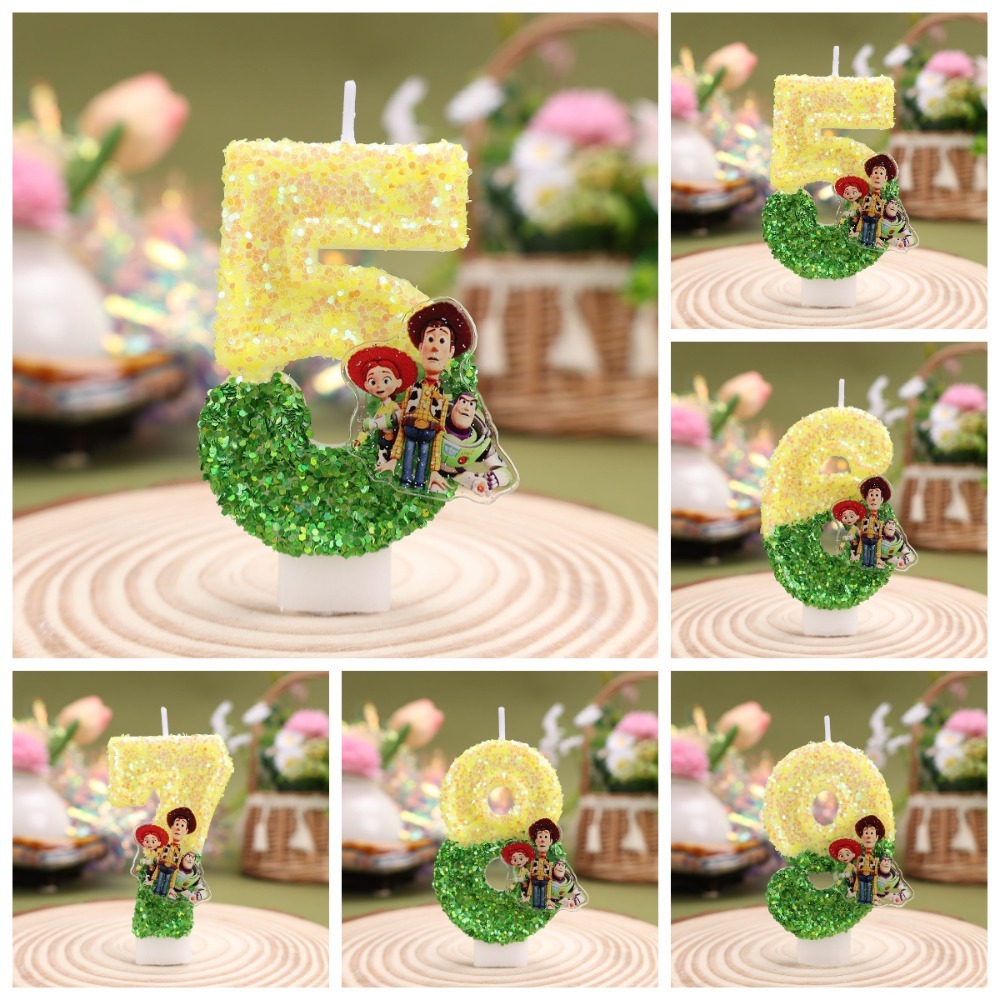 Hot Cute Cartoon T-O-Y Story D - Candle Supplies Free Shipping ulasan dan harga