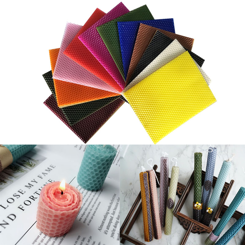 12pcs 15*20CM Beeswax Sheet Ca - Beeswax Sheet Roll ulasan dan harga